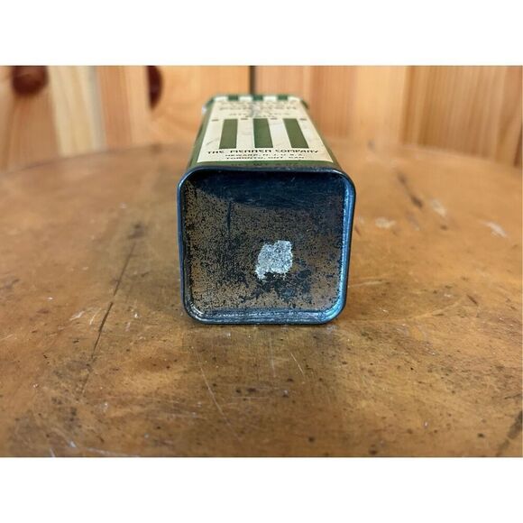 Antique Art Deco Mennen Talcum Powder After Bath Men￼Natural Advertising TIN (82 - Picture 6 of 6